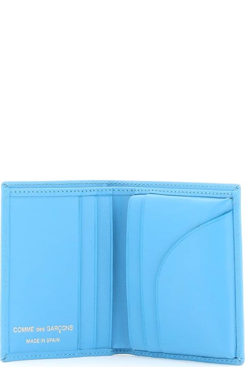 Fashion for Men Comme des Garçons Wallet Leather Small Bi-fold Wallet