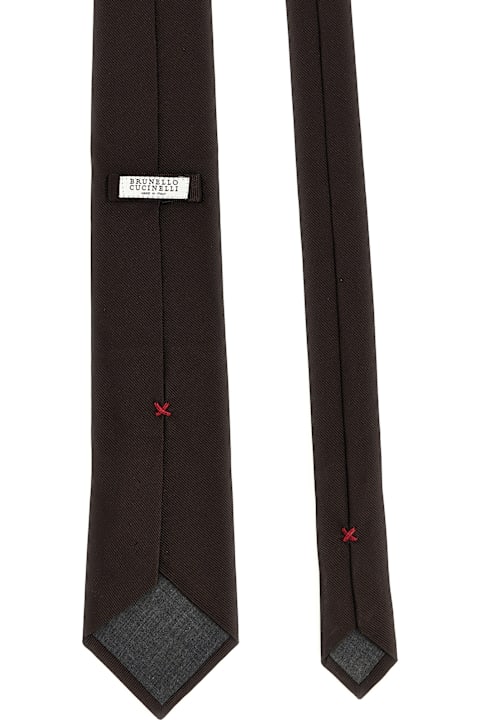 Ties for Men Brunello Cucinelli Silk Tie