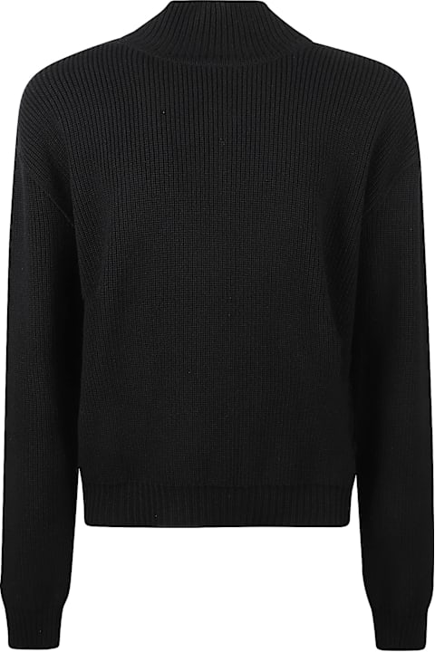 Rick Owens Sweaters for Men Rick Owens Ribbed Knit Turtleneck Sweater