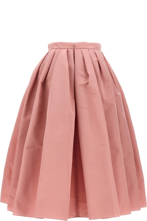 Skirts for Women Alexander McQueen Pleated Midi Skirt