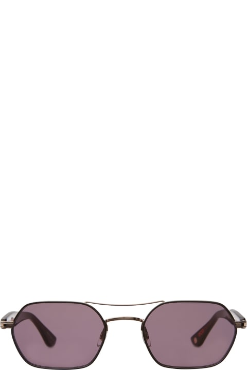 Garrett Leight Eyewear for Women Garrett Leight Goldie Sun Copper - Gunmetal - Bio Burgundy Sunglasses