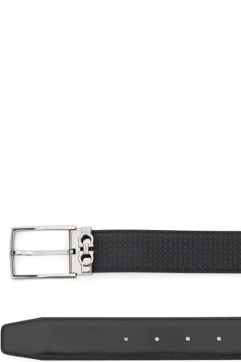 Ferragamo Belts for Men Ferragamo Gancini Reversible Buckle Belt