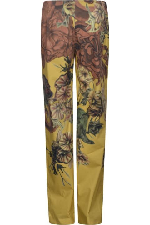 Alberta Ferretti Pants & Shorts for Women Alberta Ferretti Floral Print Trousers