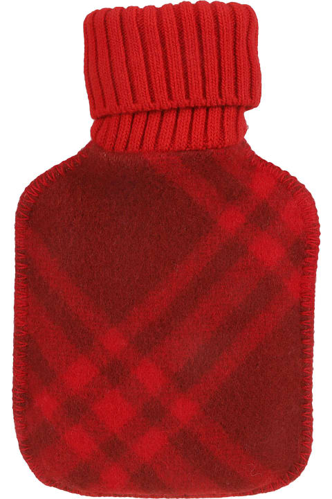 Burberry Accessories for Men Burberry Cool Check Hot Water Bottle