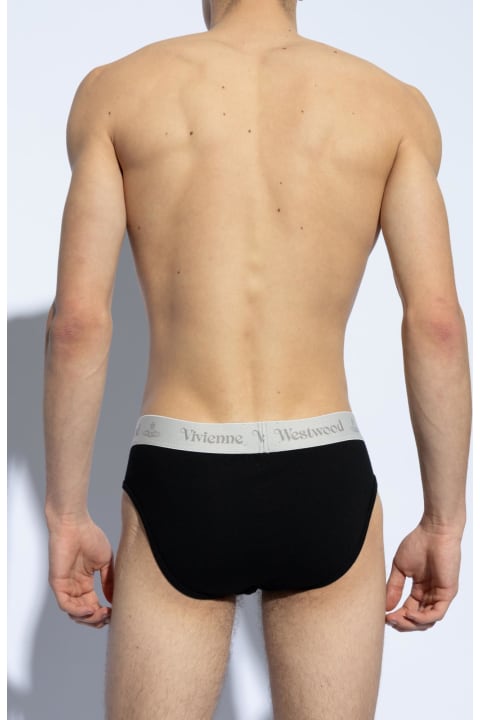 Underwear for Men Vivienne Westwood Vivienne Westwood Two-pack Of Briefs By Vivienne Westwood