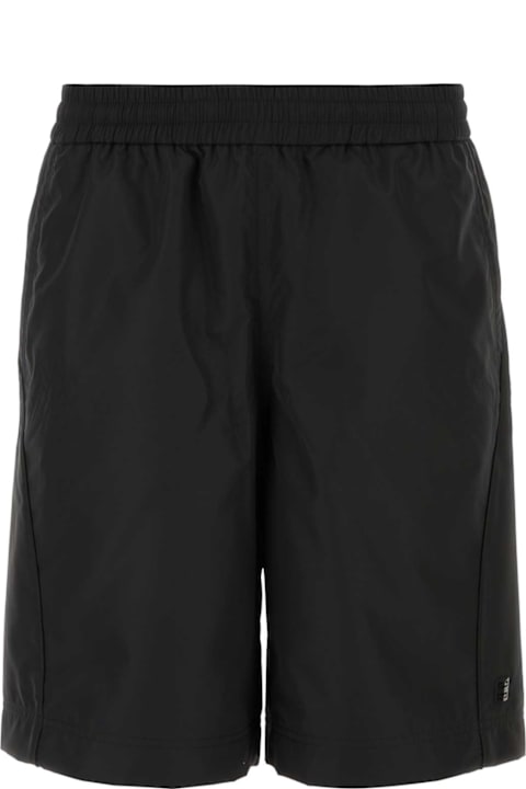 Pants for Men Givenchy Black Polyester Bermuda Shorts