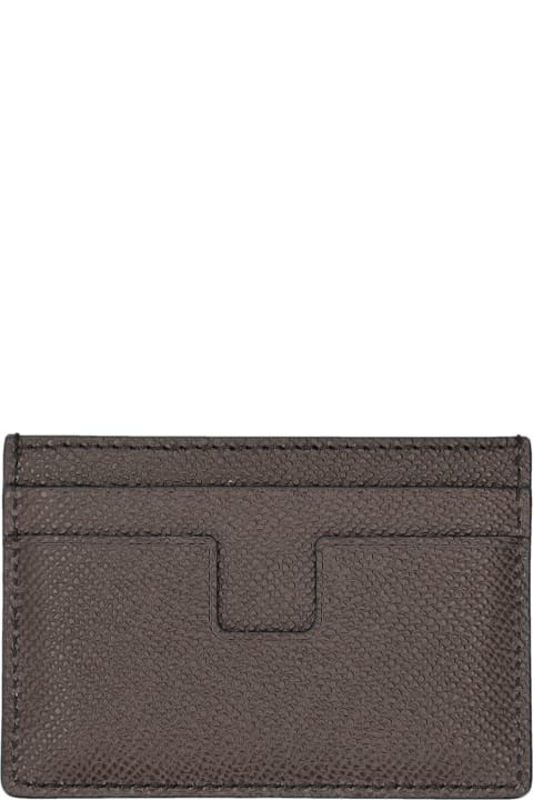 Accessories Sale for Men Tom Ford Small Grain Leather Cardholder