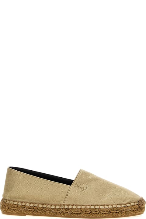 Saint Laurent Shoes for Women Saint Laurent Logo Embroidery Espadrilles
