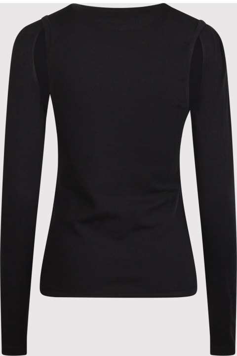 Helmut Lang Topwear for Women Helmut Lang Helmut Lang Cut-out T-shirt