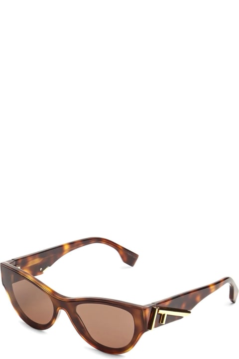 ウィメンズ アイウェア Fendi Eyewear Fe40135i 53e Sunglasses