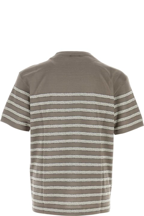 Giorgio Armani for Kids Giorgio Armani Embroidered Cotton Blend T-shirt