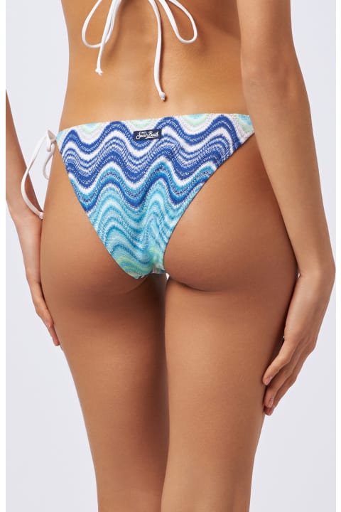 Homeware MC2 Saint Barth Woman Raschel Classic Swim Briefs Virgo