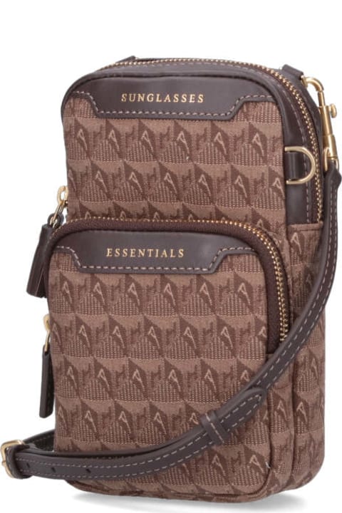 ウィメンズ Anya Hindmarchのショルダーバッグ Anya Hindmarch 'logo Essentials' Shoulder Bag
