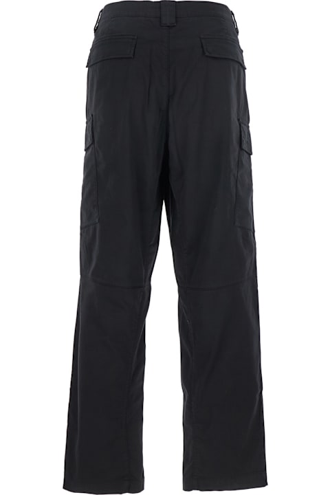 سراويل لـ القسم الرجالي C.P. Company Black Cotton Pants
