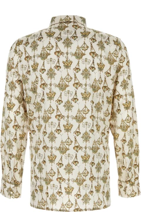 Givenchy for Men Givenchy Printed Stretch Silk Shirt