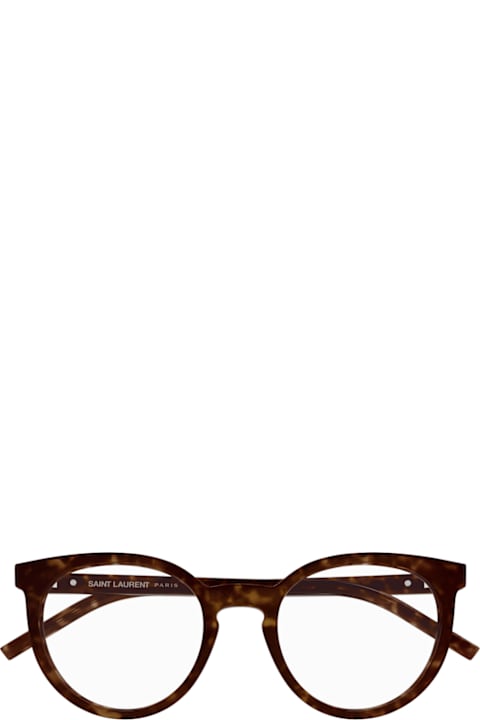 Saint Laurent Eyewear لـ Kids Saint Laurent Eyewear Saint Laurent Sl M147 Linea Monogram 002 Havana Glasses