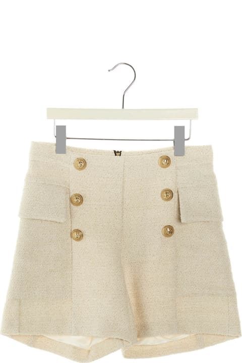 Tweed Bermuda Shorts