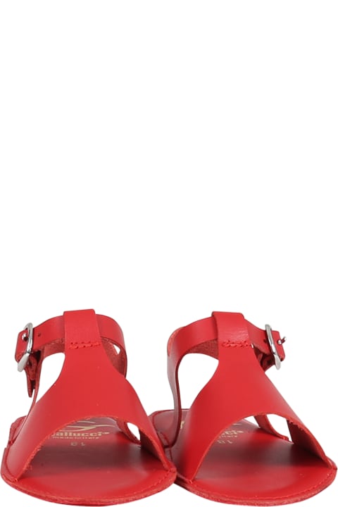 Red Sandals For Babies
