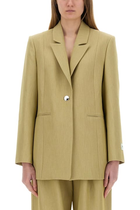 Ganni for Women Ganni Twill Suit Blazer