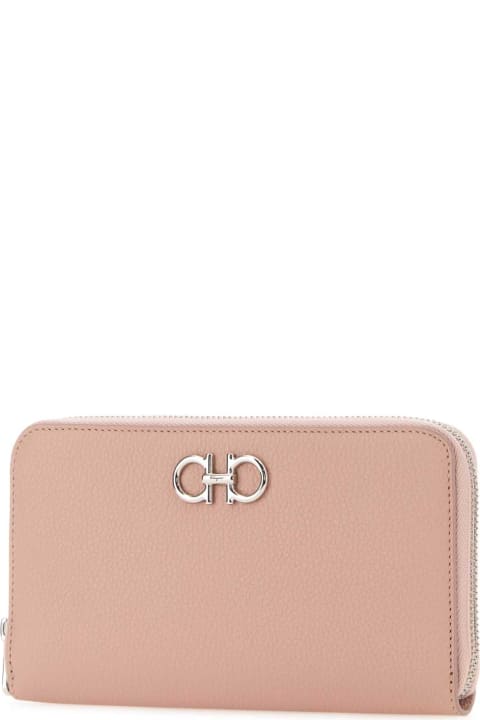Wallets for Women Ferragamo Pink Leather Wallet