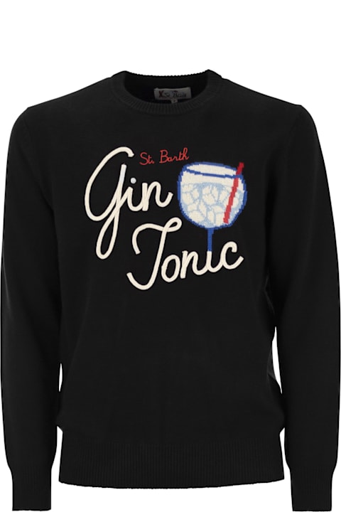 Homeware MC2 Saint Barth Gin Tonic Wool And Cashmere Blend Jumper