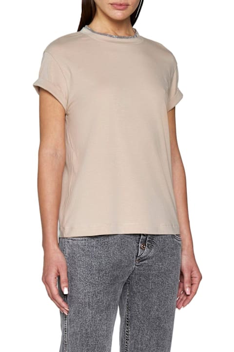 Homeware Brunello Cucinelli Embellished Crewneck T-shirt