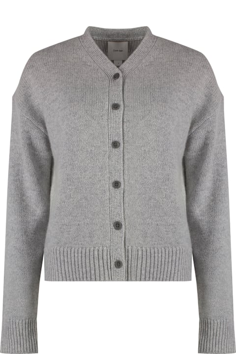 Calvin Klein Sweaters for Women Calvin Klein Wool And Cashmere Cardigan