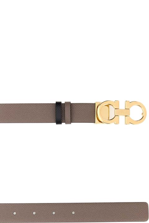 Ferragamo for Kids Ferragamo Mud Leather Reversible Belt