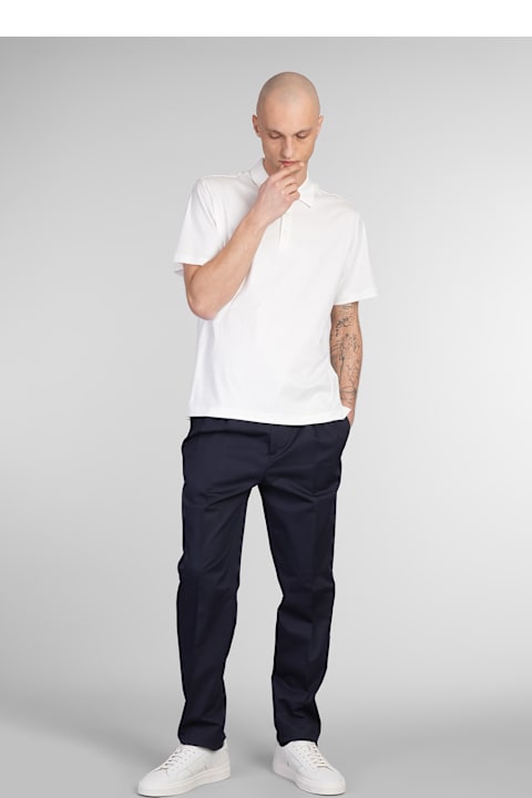 Lardini Pants for Men Lardini Pants In Blue Cotton