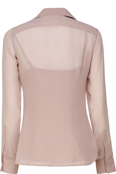 Homeware Max Mara Curved Hem Long-sleeved Shirt