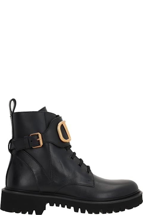 Valentino Garavani Boots for Women Valentino Garavani Garavani Vlogo Ankle Boots