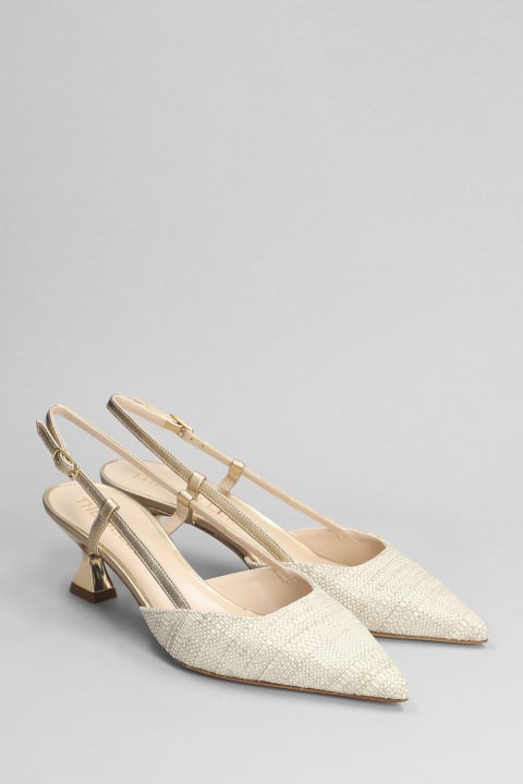 The Seller High-Heeled Shoes for Women The Seller Pumps In Beige Fabric
