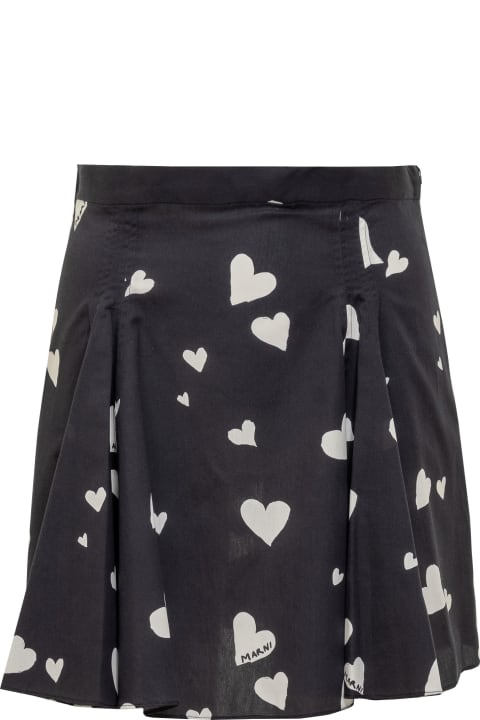 Clothing for Women Marni Bunch Of Hearts Miniskirt