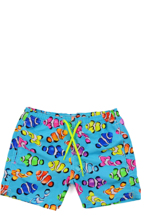 MC2 Saint Barth Swimwear for Girls MC2 Saint Barth Pantaloncini Da Bagno Con Stampa