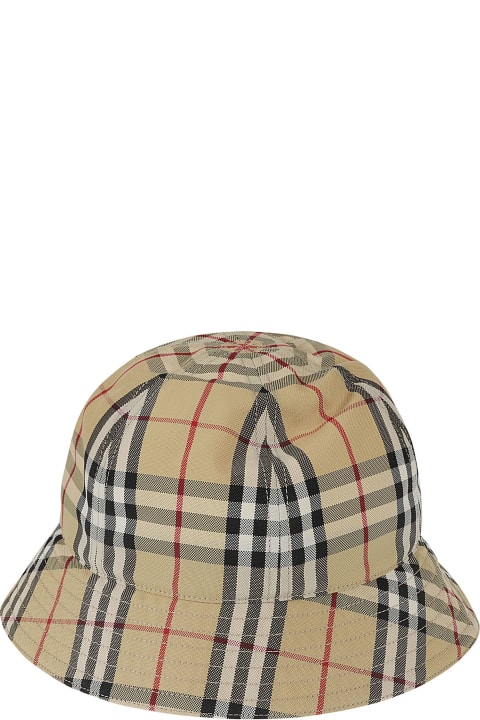 Hats for Women Burberry Bucket Hat In Vintage Check