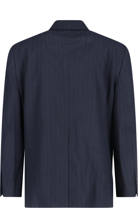 Tonywack for Men Tonywack Pinstriped Single-breasted Blazer