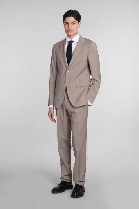 Santaniello Suits for Men Santaniello Dress In Beige Wool