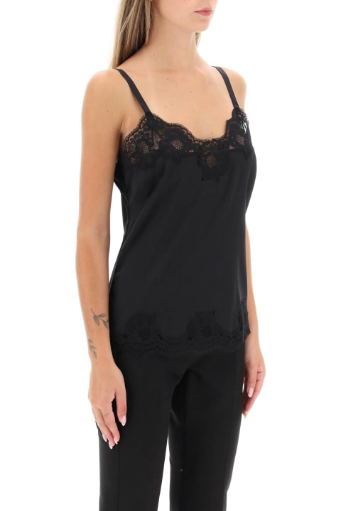 Underwear & Nightwear for Women Dolce & Gabbana Satin Lingerie Top