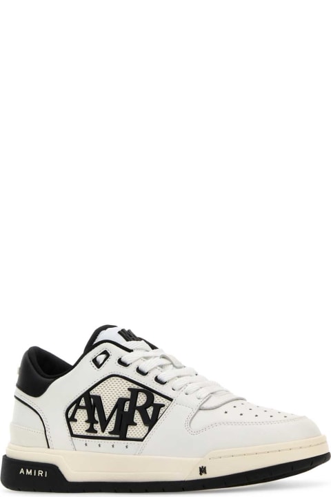 Shoes Sale for Men AMIRI Two-tone Leather Classic Low Sneakers