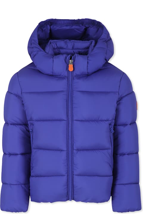 Homeware Save the Duck Blue Down Jacket For Boy