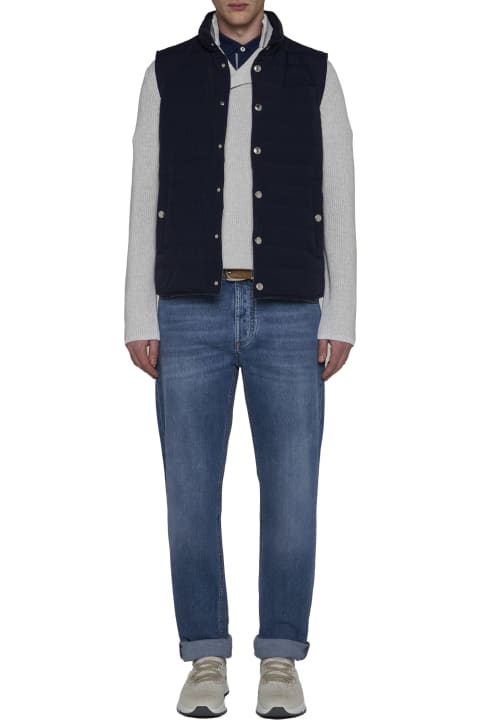 Coats & Jackets for Men Brunello Cucinelli Padded Vest