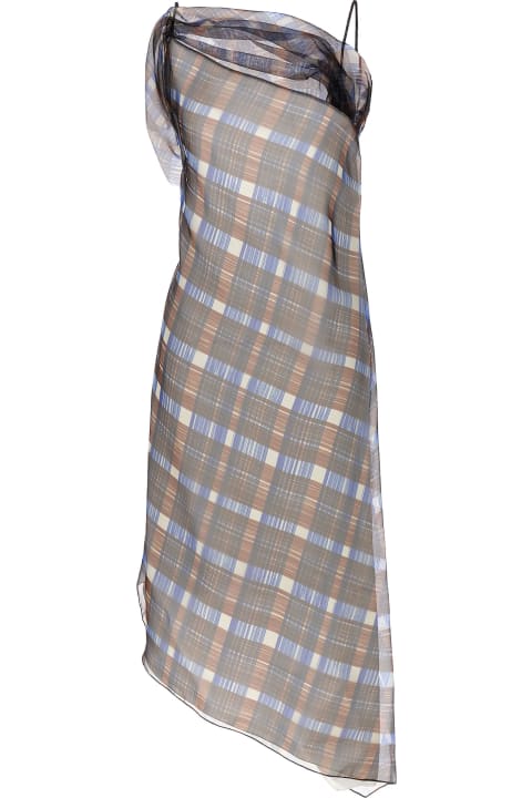 Homeware Ferragamo Asymmetrical Dress