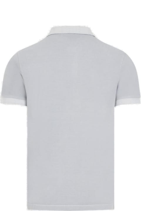 Logo Patch Short-sleeve Polo Shirt