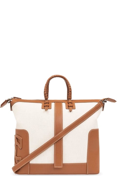Casadei for Women Casadei C-style Zipped Tote Bag