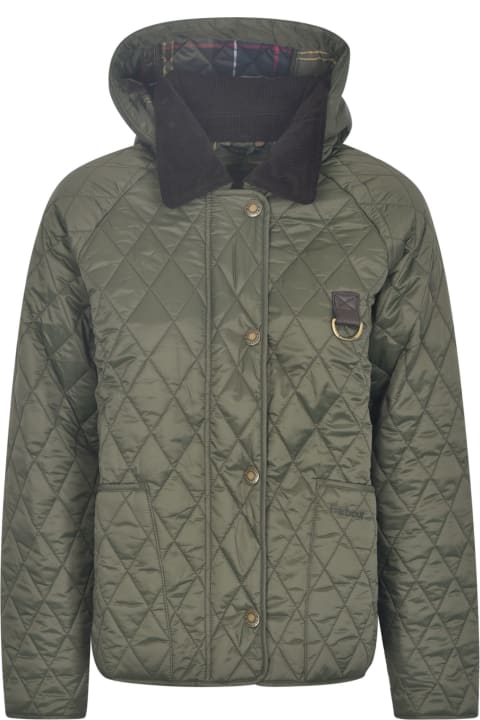 Barbour Coats & Jackets for Women Barbour Tobymony Hooded Quilted Jacket