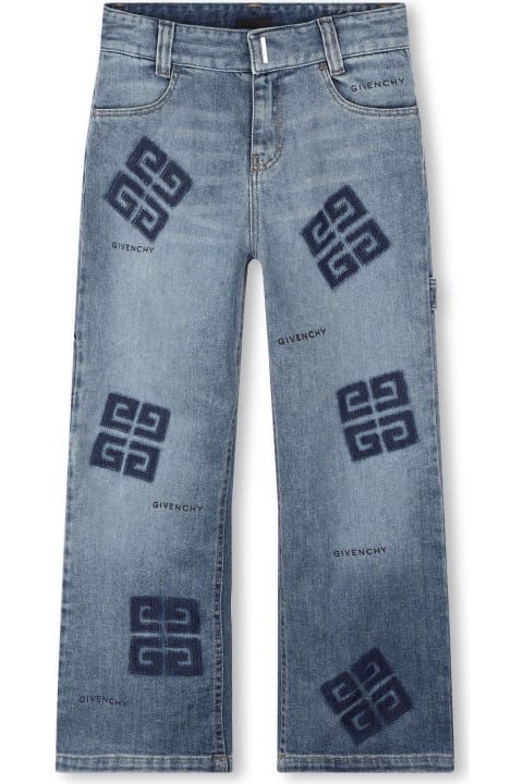 Givenchy Bottoms for Boys Givenchy Givenchy Kids Jeans Blue