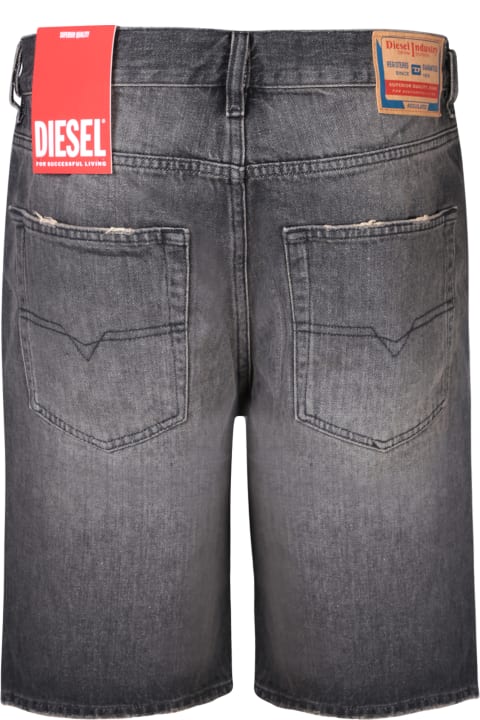Diesel for Men Diesel Knee-length Distressed Denim Regular Shorts