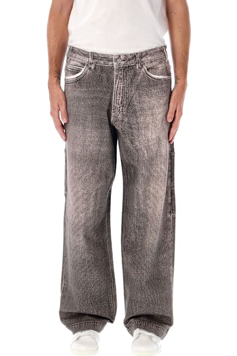 Emporio Armani الجينز لـ القسم الرجالي Emporio Armani Wide-leg Jeans