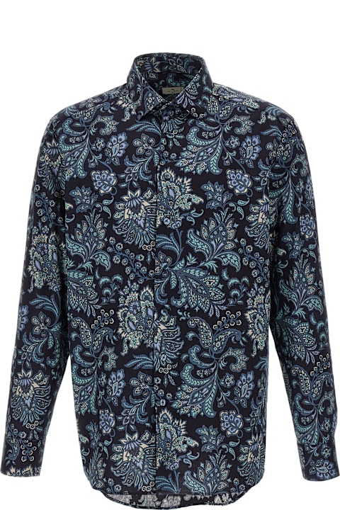 Homeware Etro Floral Paisley Cotton Shirt
