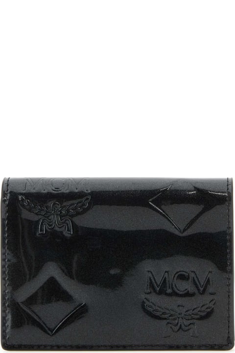 Wallets for Men MCM Black Leather Wallet